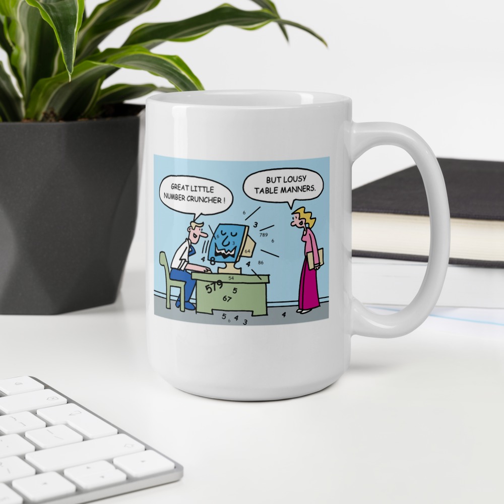 White Glossy Mug