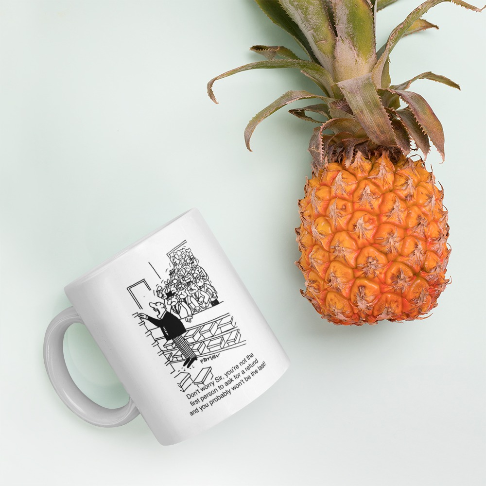 White Glossy Mug