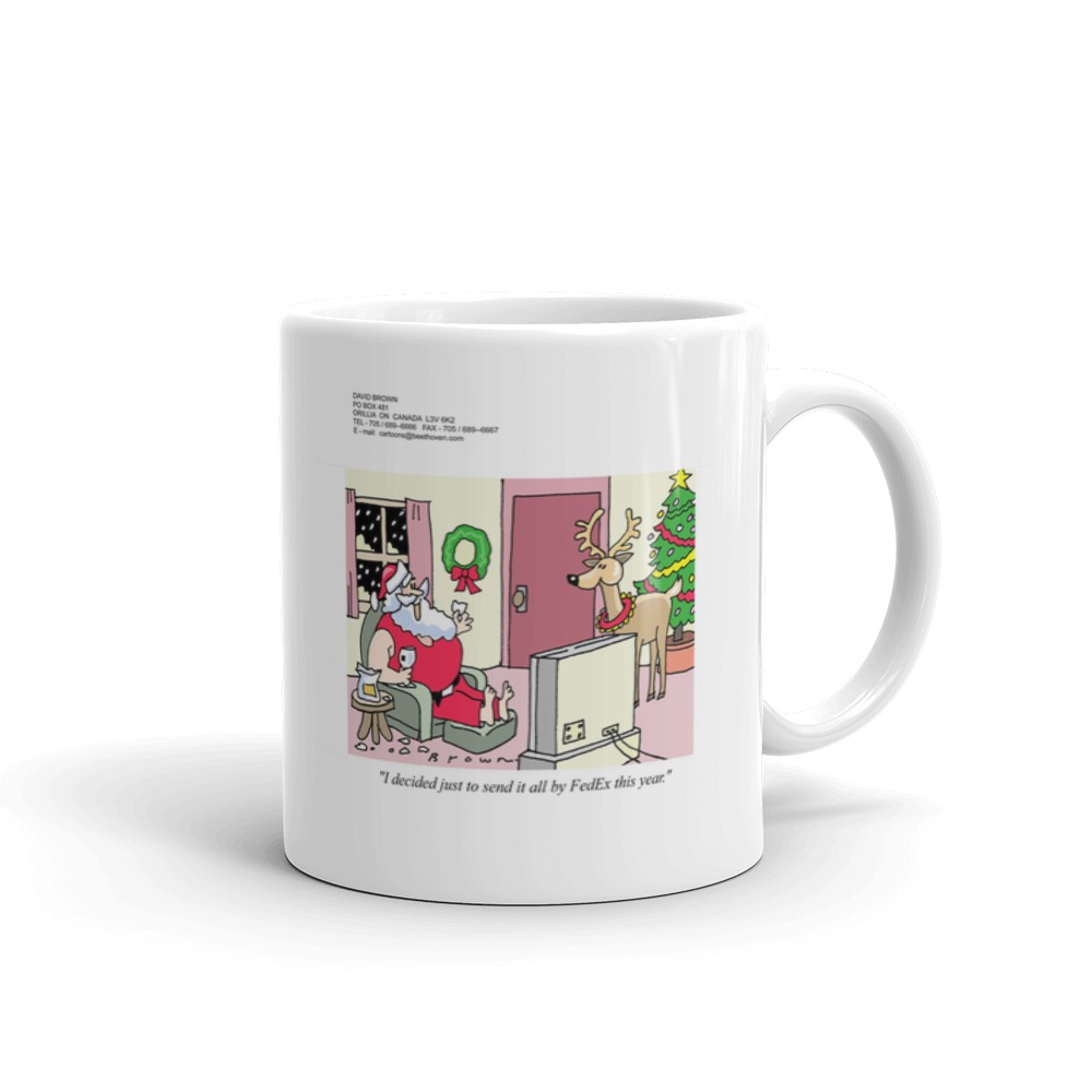 White Glossy Mug