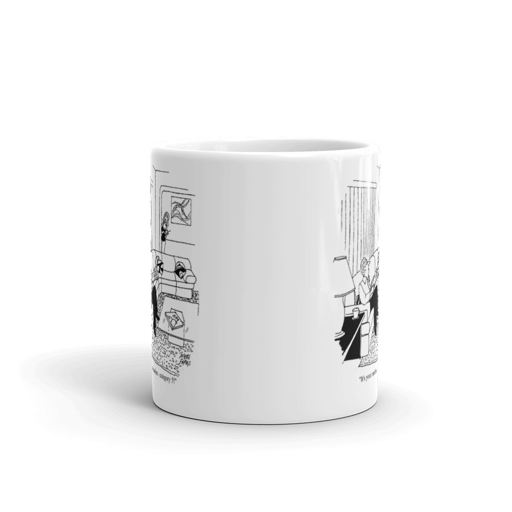 White Glossy Mug