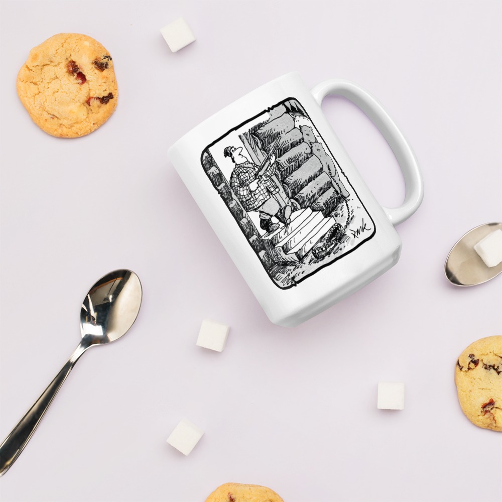 White Glossy Mug