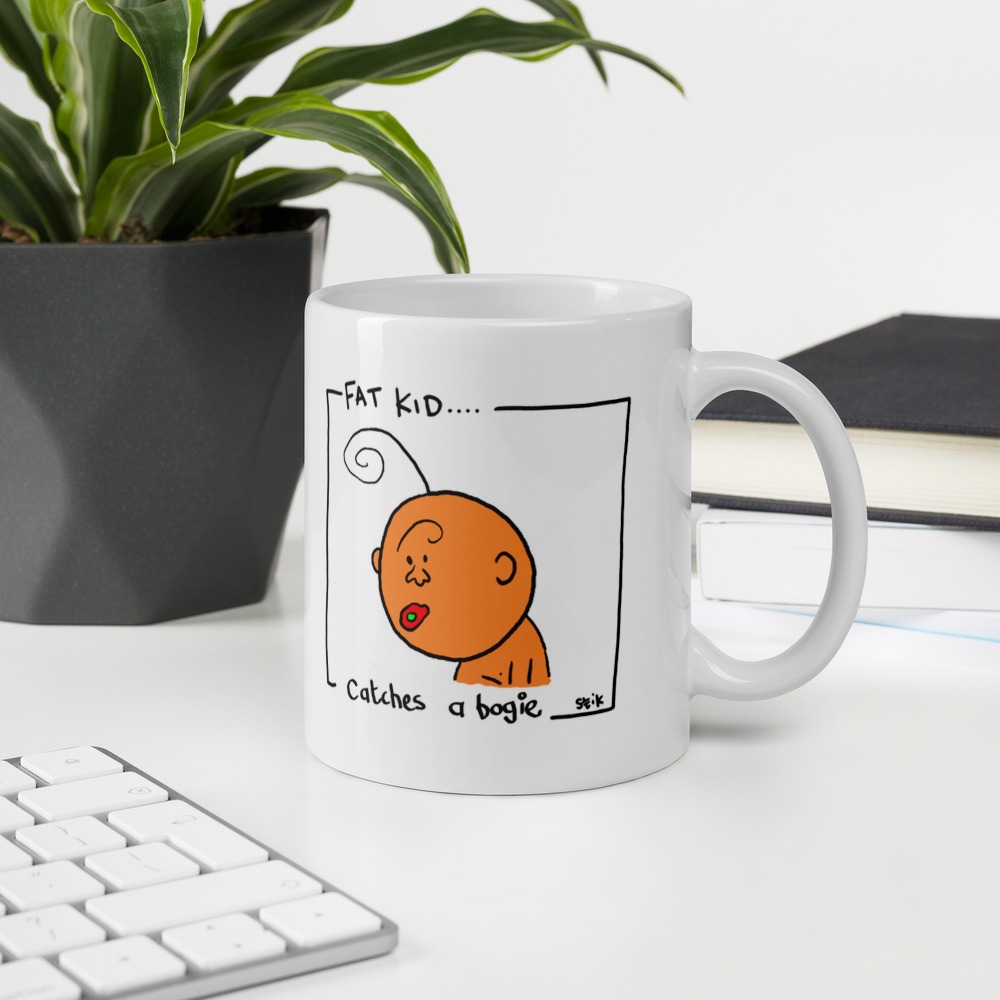 White Glossy Mug