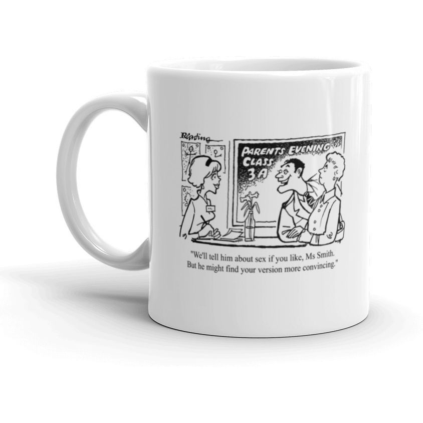 White Glossy Mug