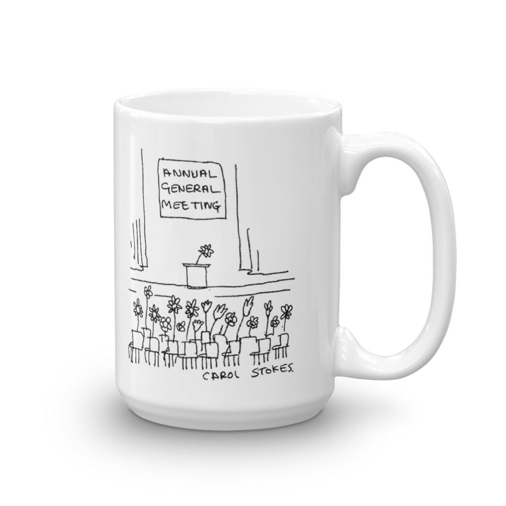 White Glossy Mug