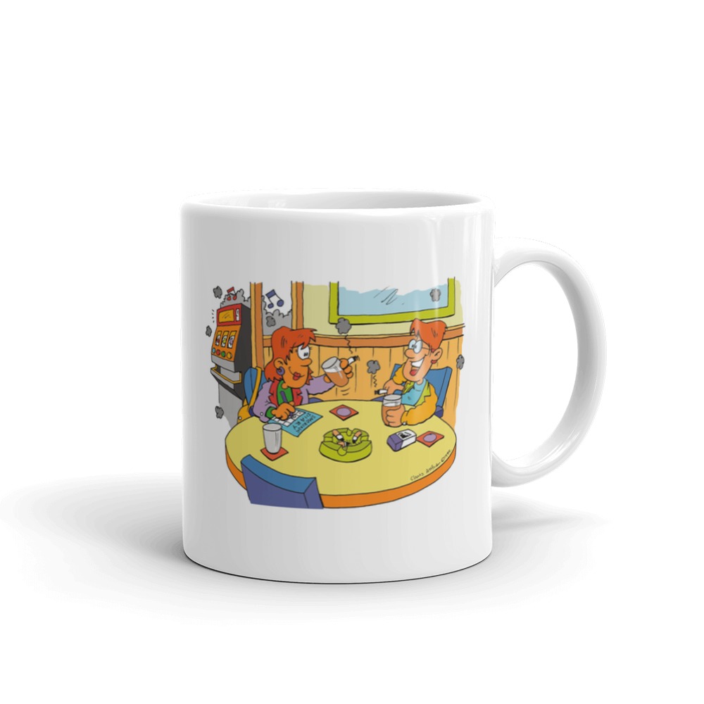 White Glossy Mug