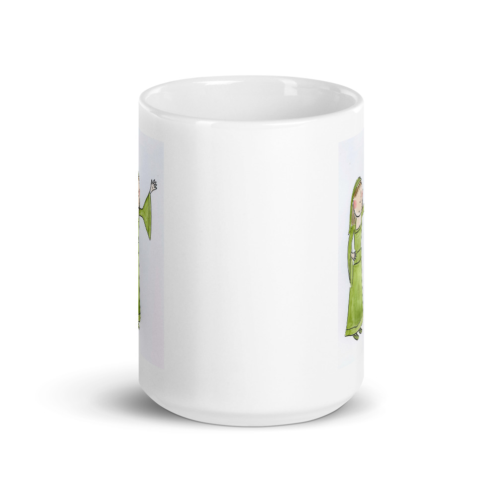 White Glossy Mug