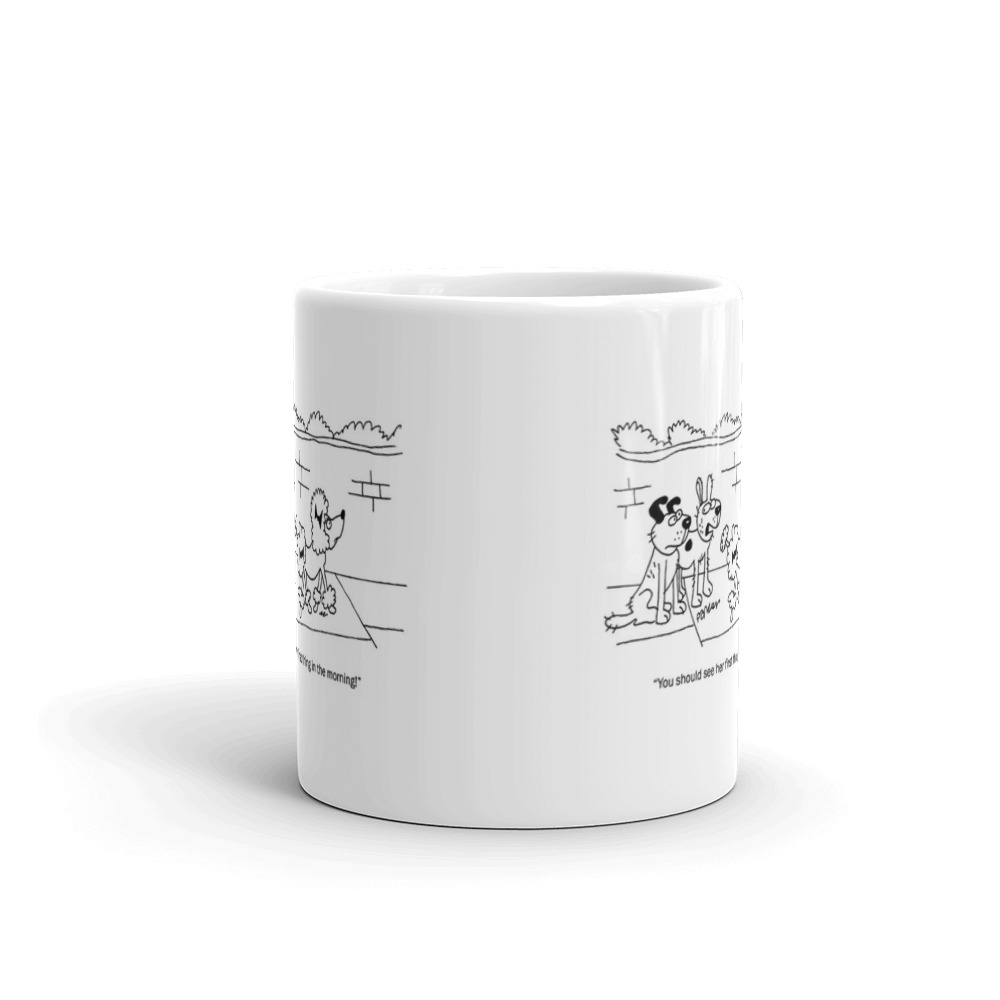 White Glossy Mug