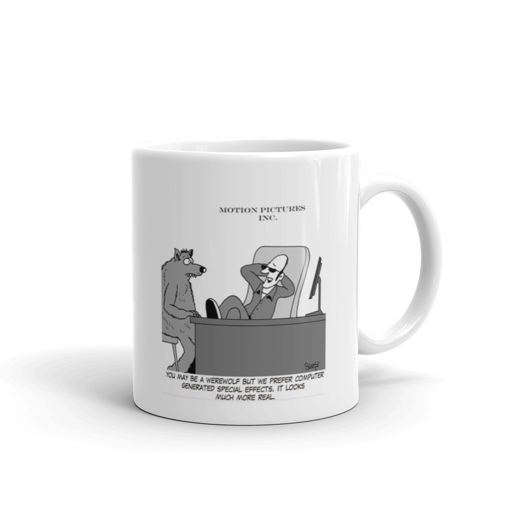 White Glossy Mug