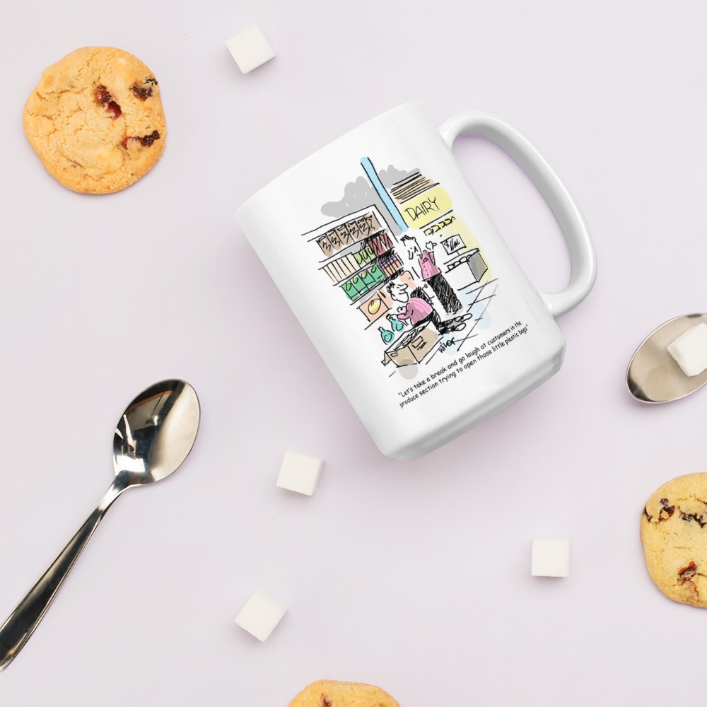 White Glossy Mug