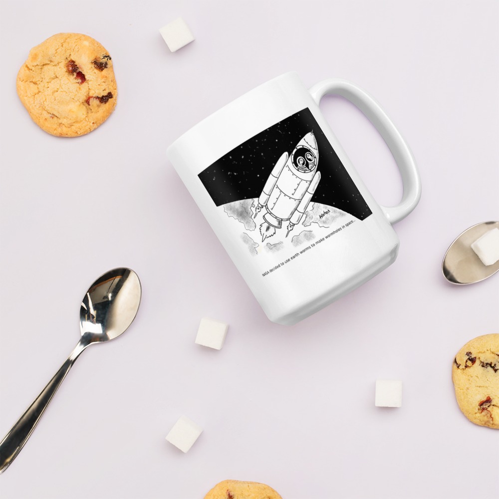 White Glossy Mug