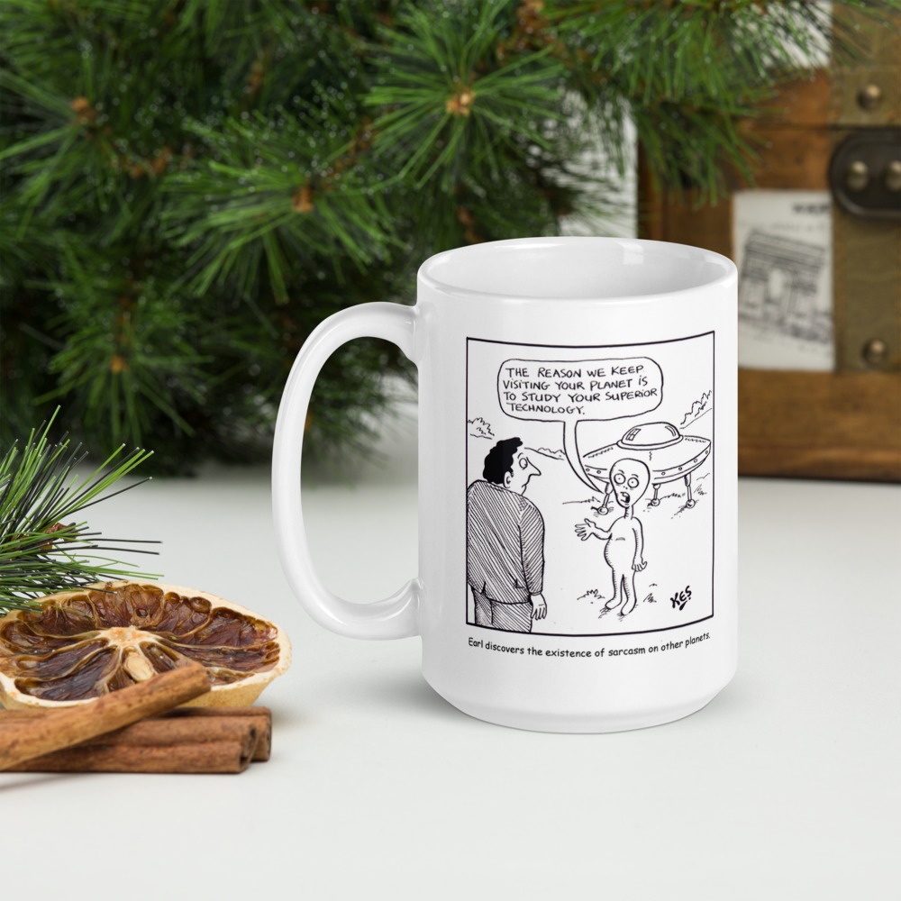 White Glossy Mug