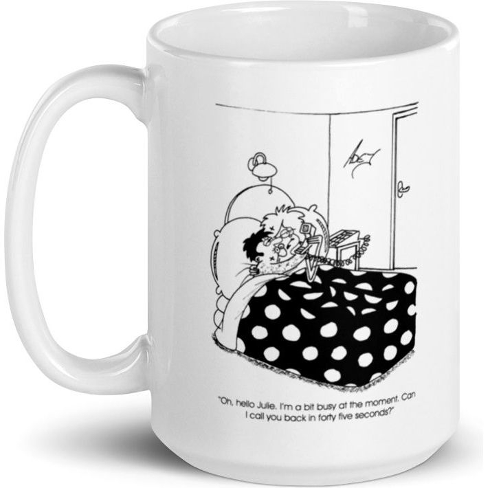 White Glossy Mug