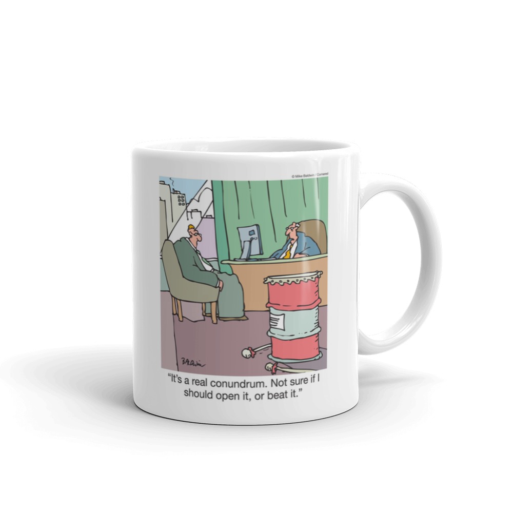 White Glossy Mug