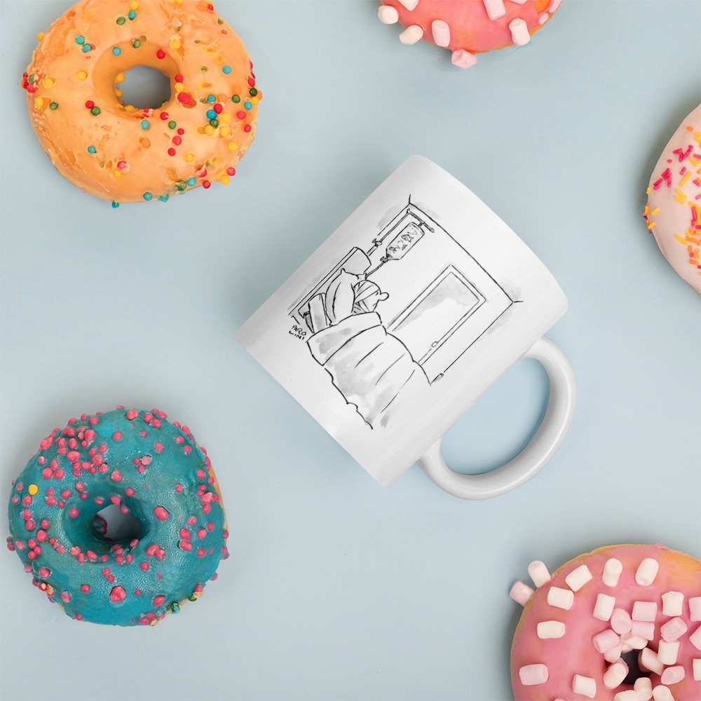 White Glossy Mug