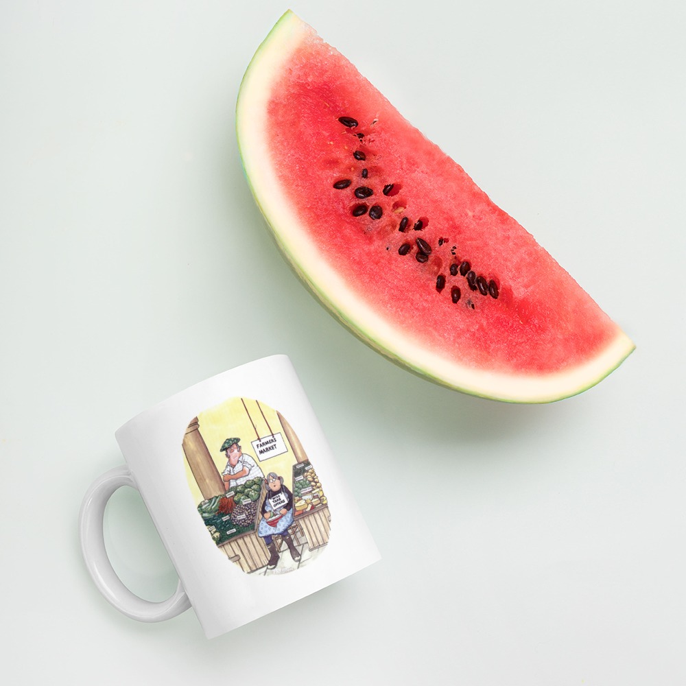 White Glossy Mug