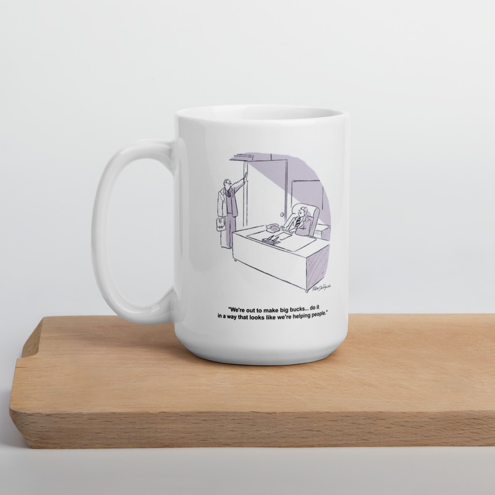 White Glossy Mug