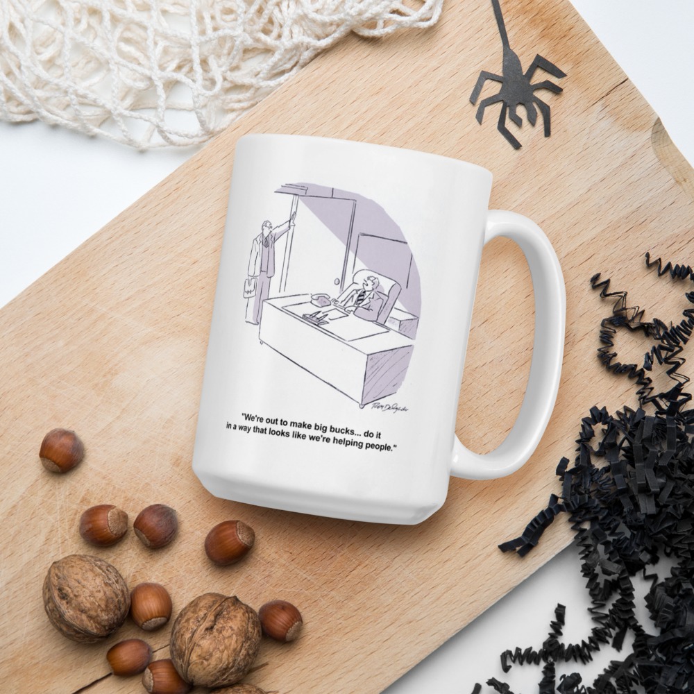 White Glossy Mug