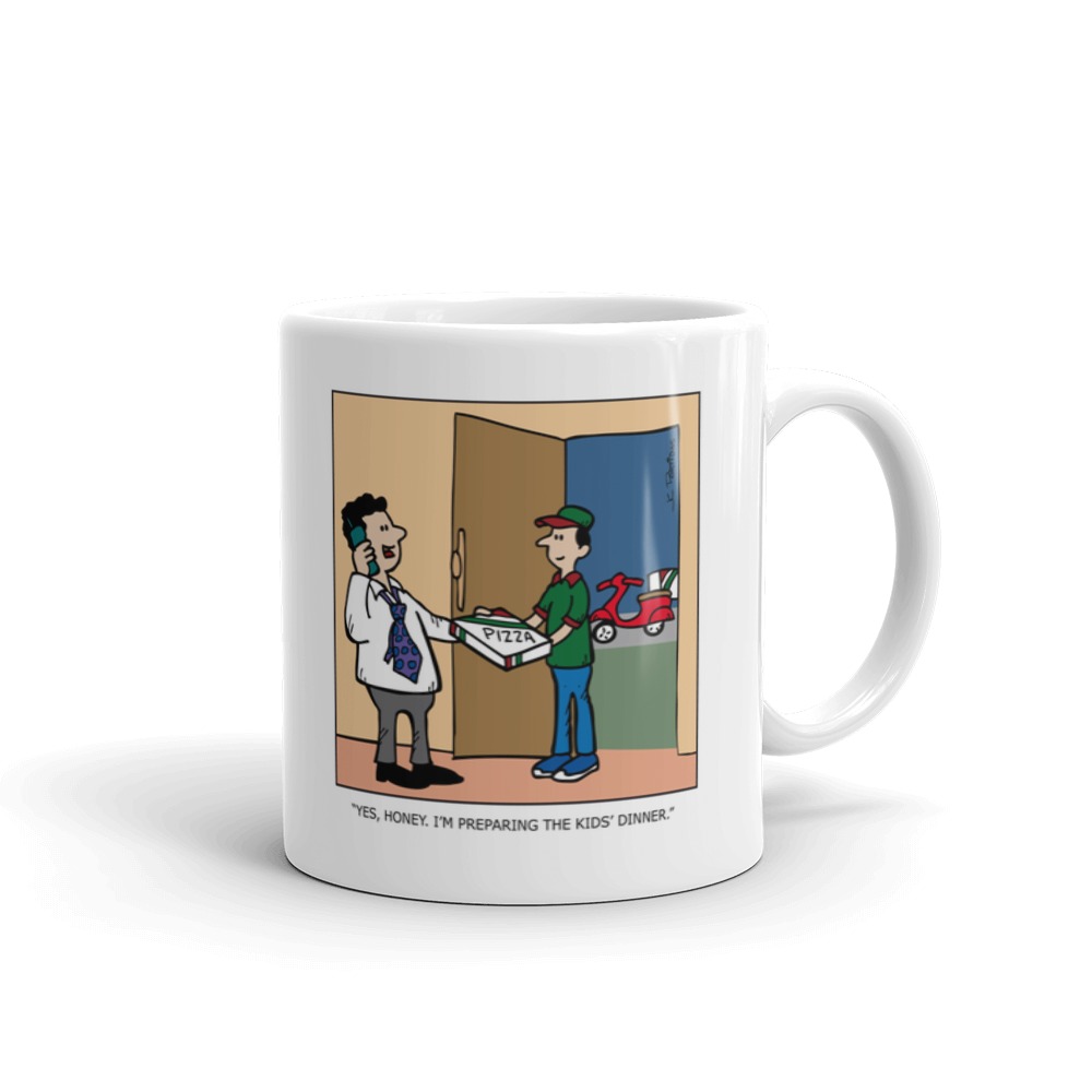 White Glossy Mug