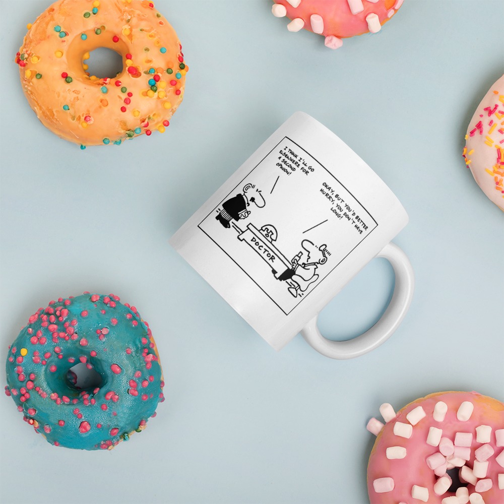 White Glossy Mug