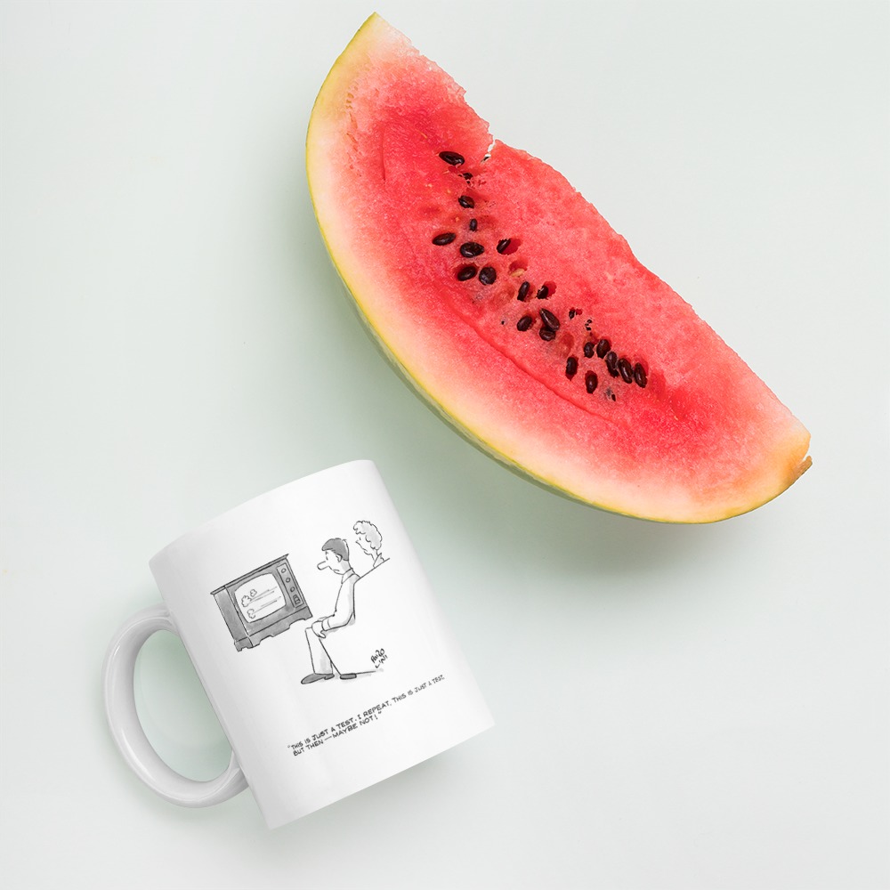White Glossy Mug