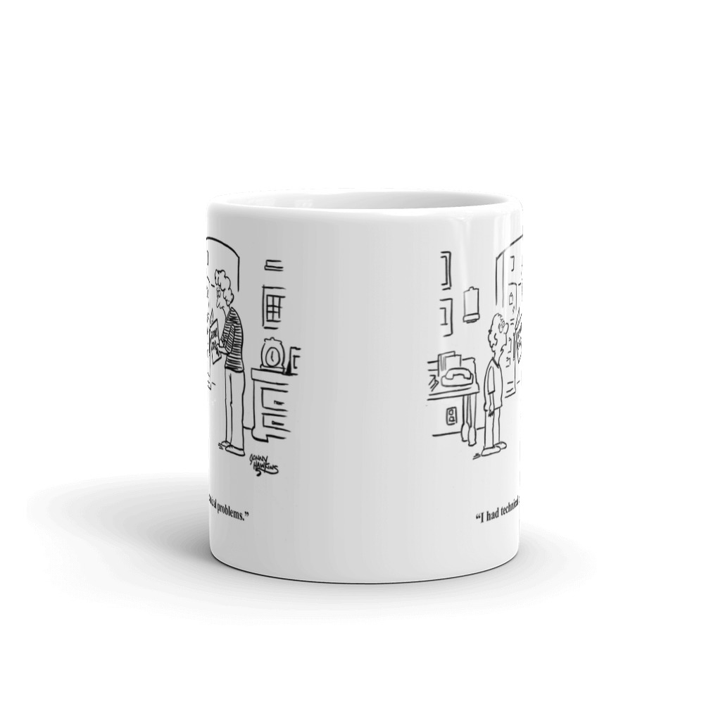 White Glossy Mug