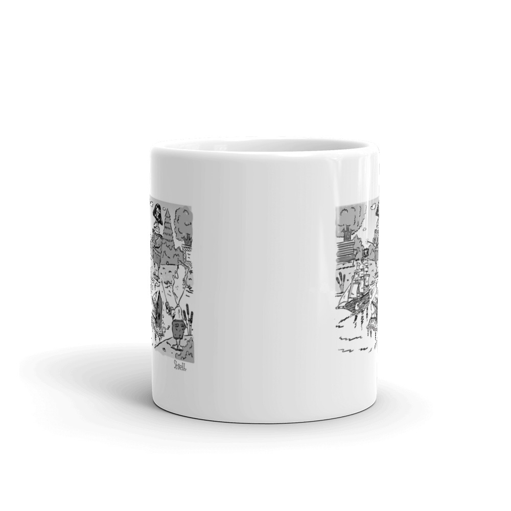 White Glossy Mug