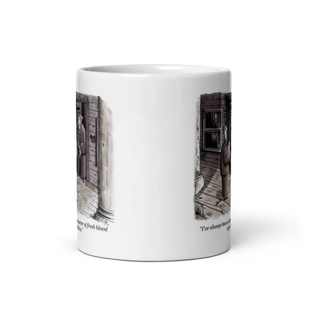 White Glossy Mug