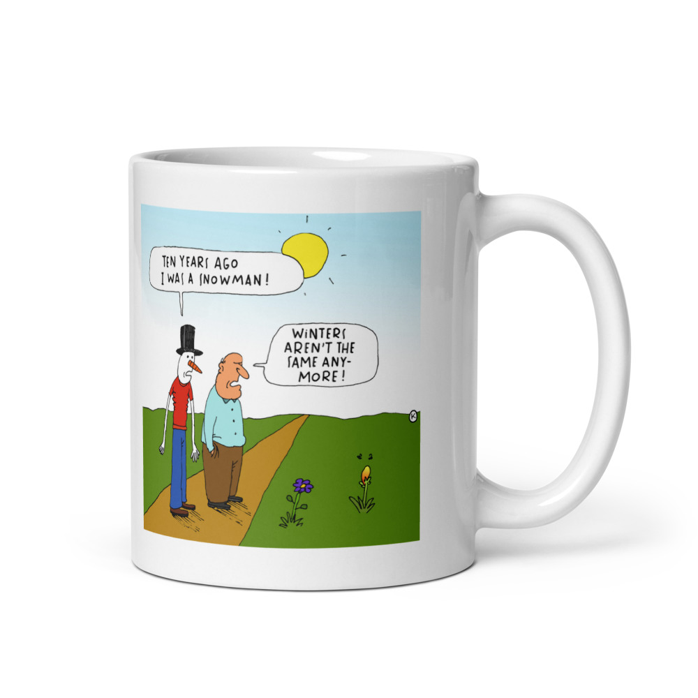 White Glossy Mug