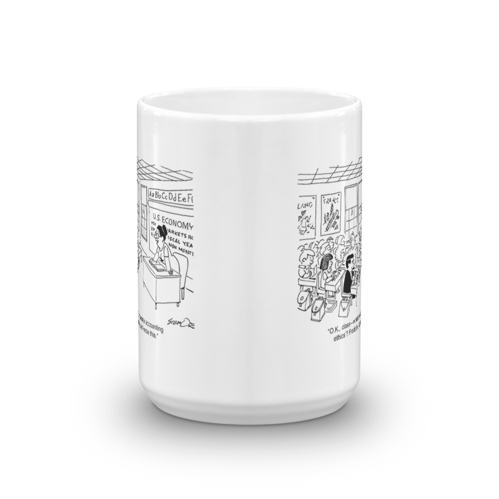 White Glossy Mug