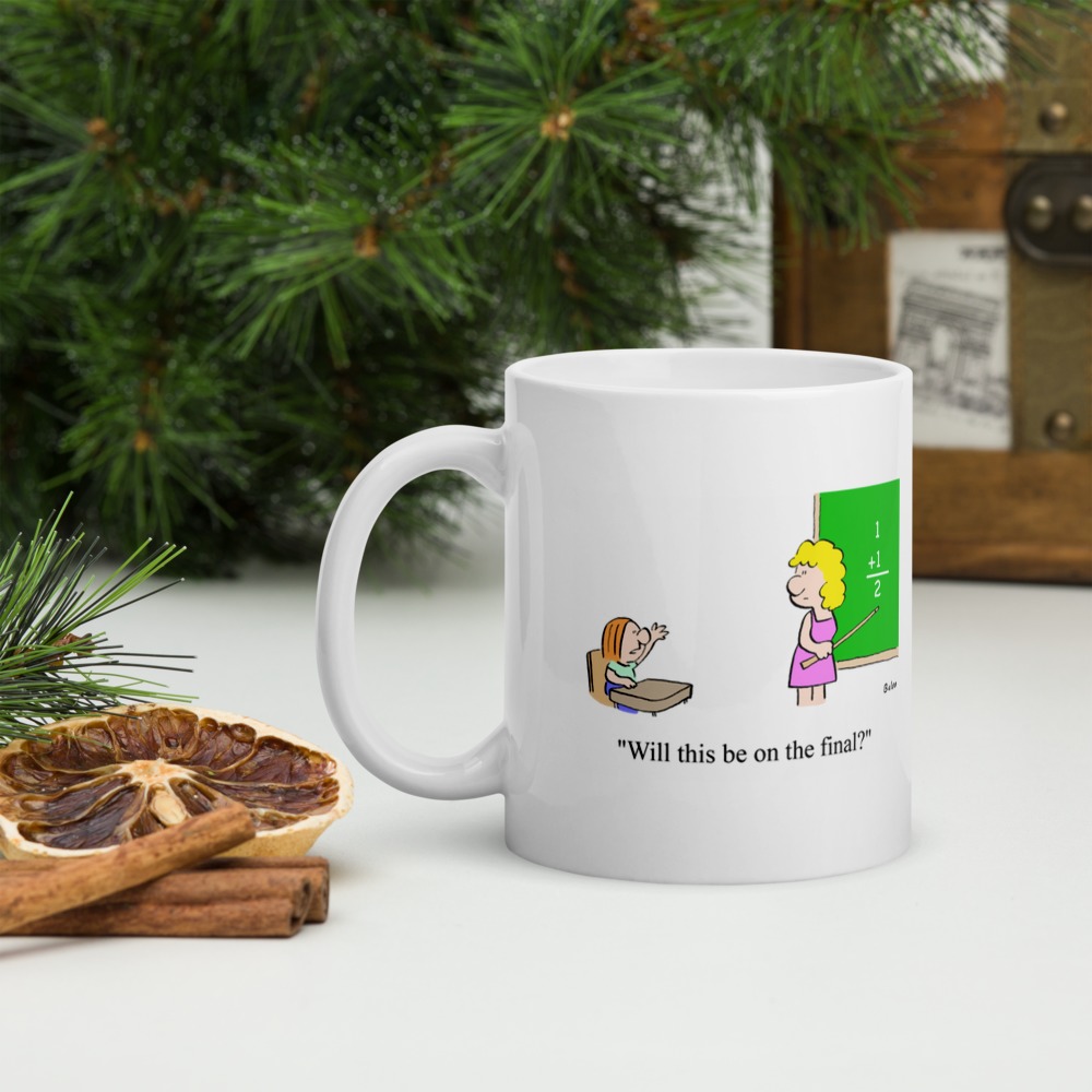 White Glossy Mug