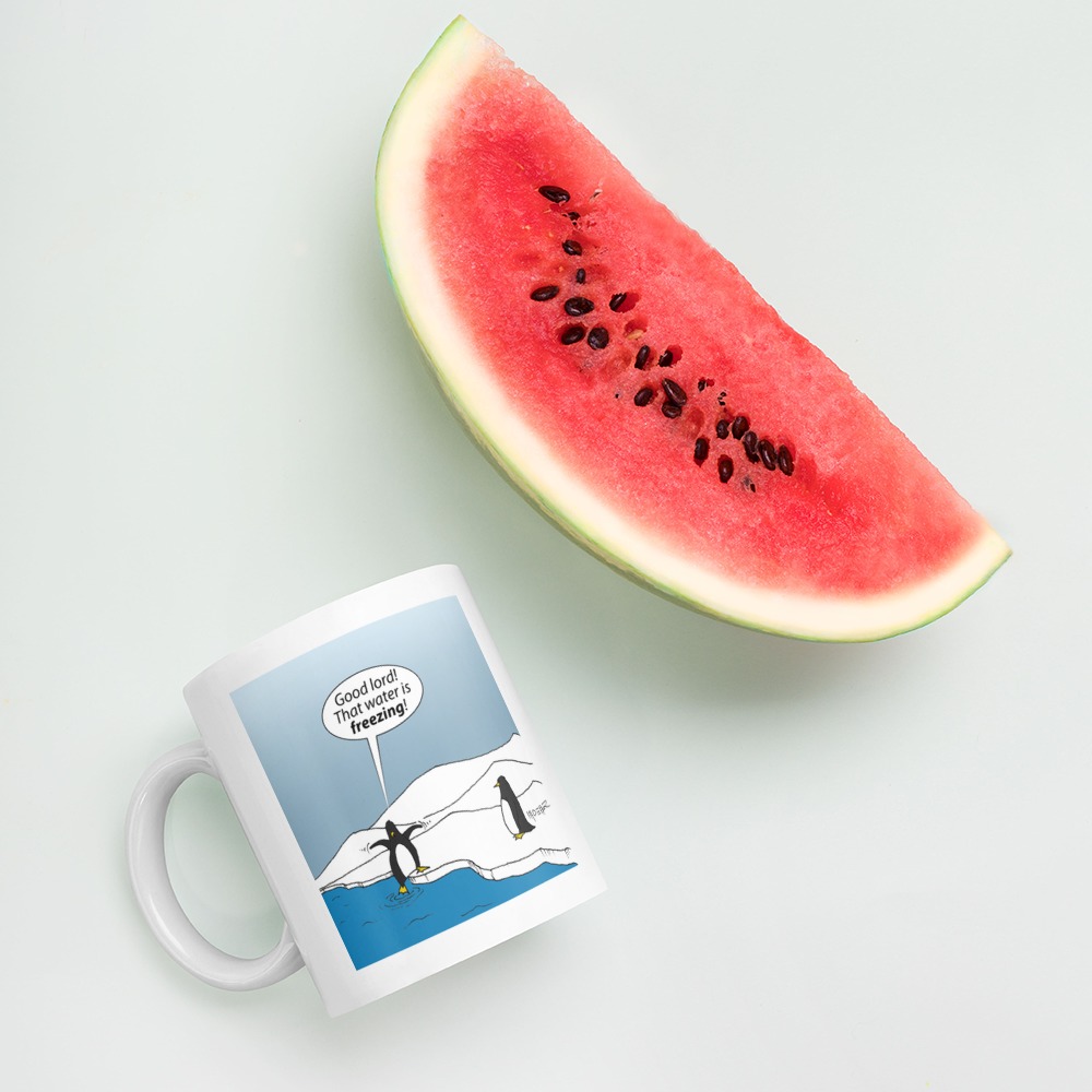 White Glossy Mug