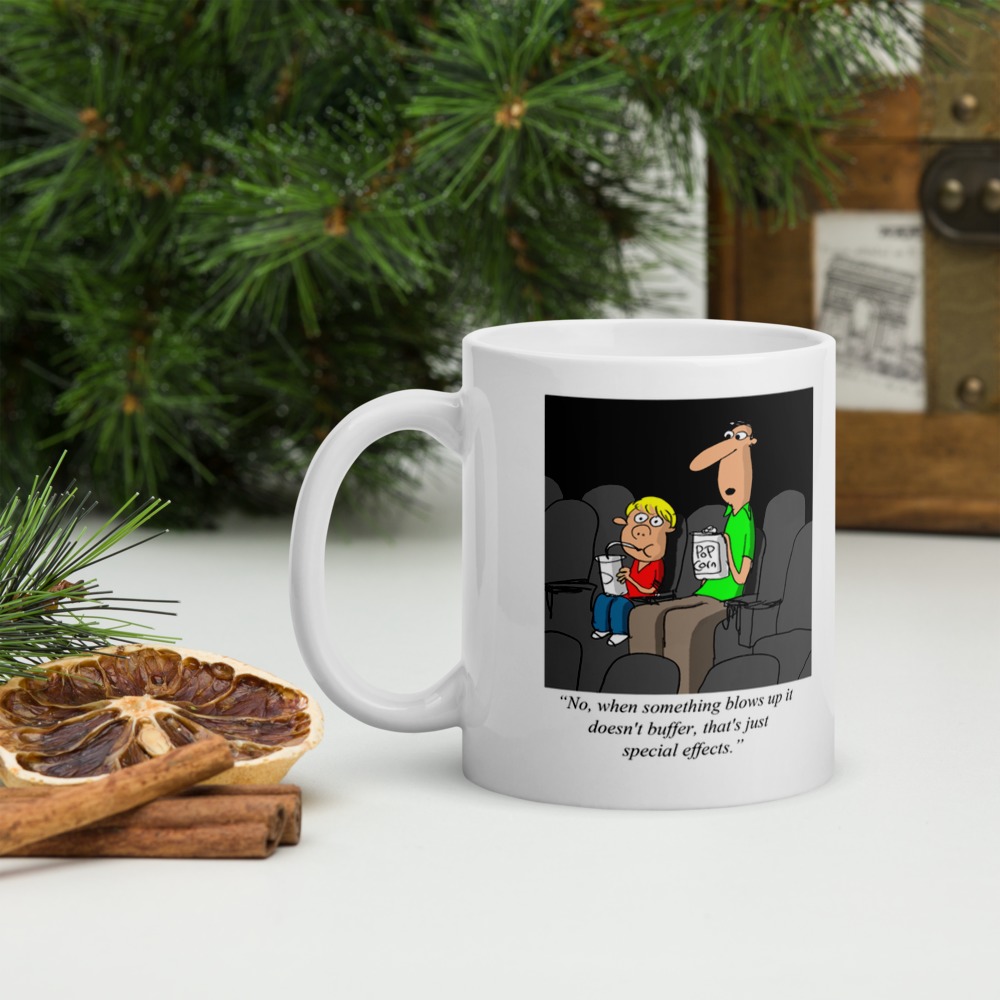 White Glossy Mug