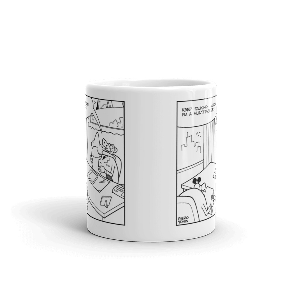 White Glossy Mug