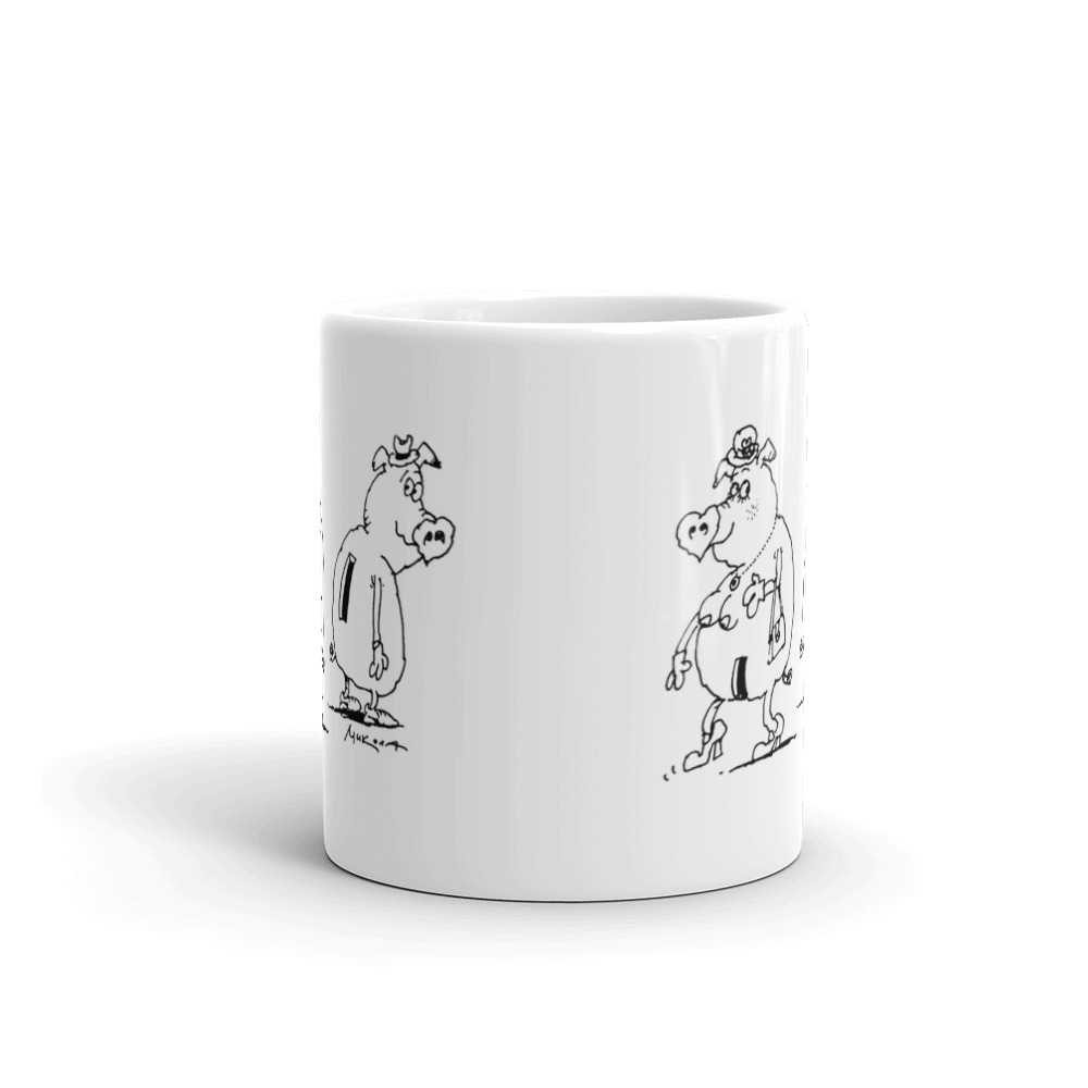 White Glossy Mug