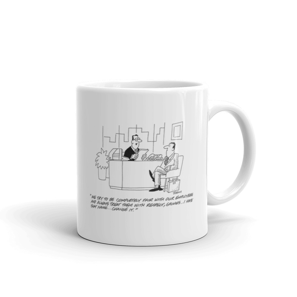 White Glossy Mug