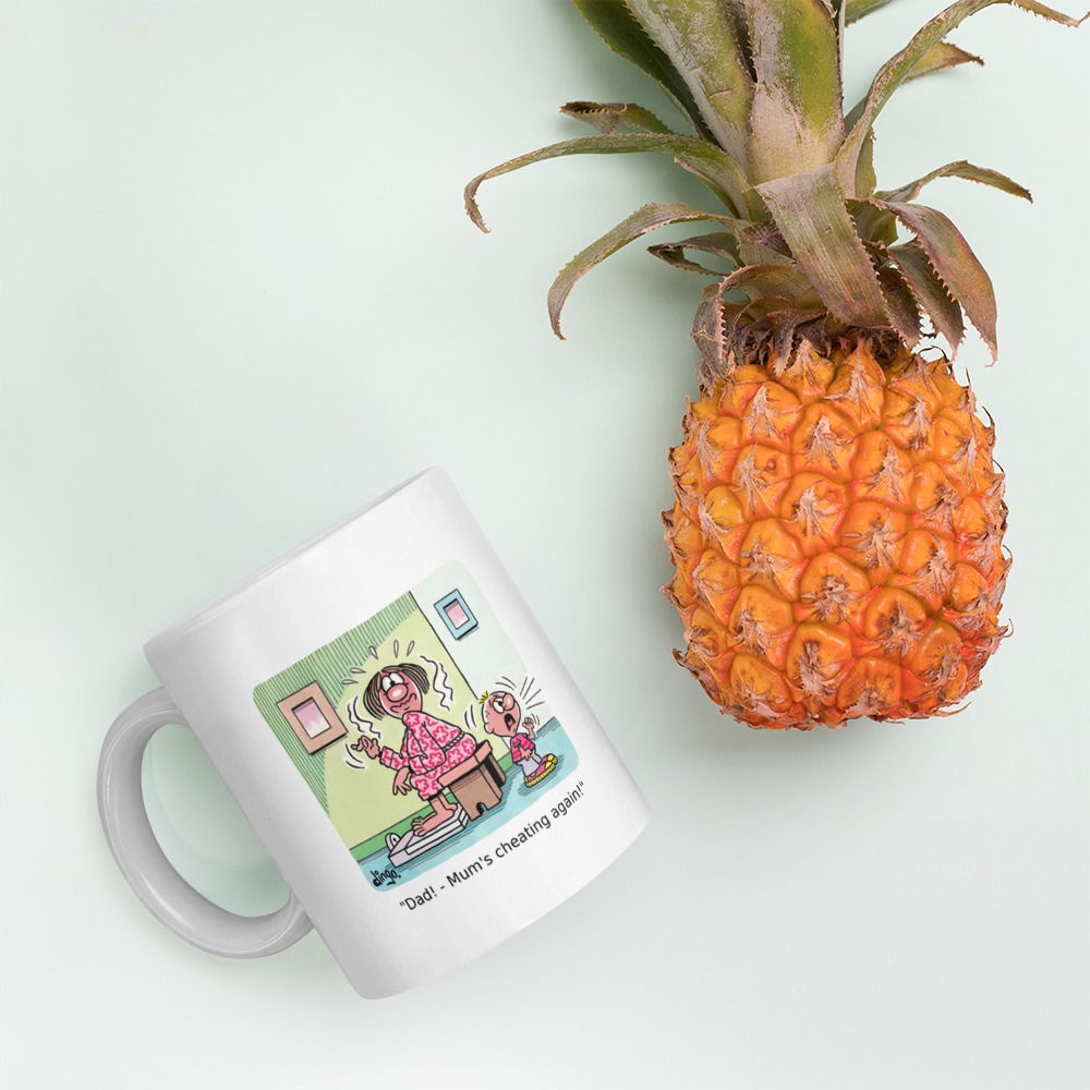 White Glossy Mug