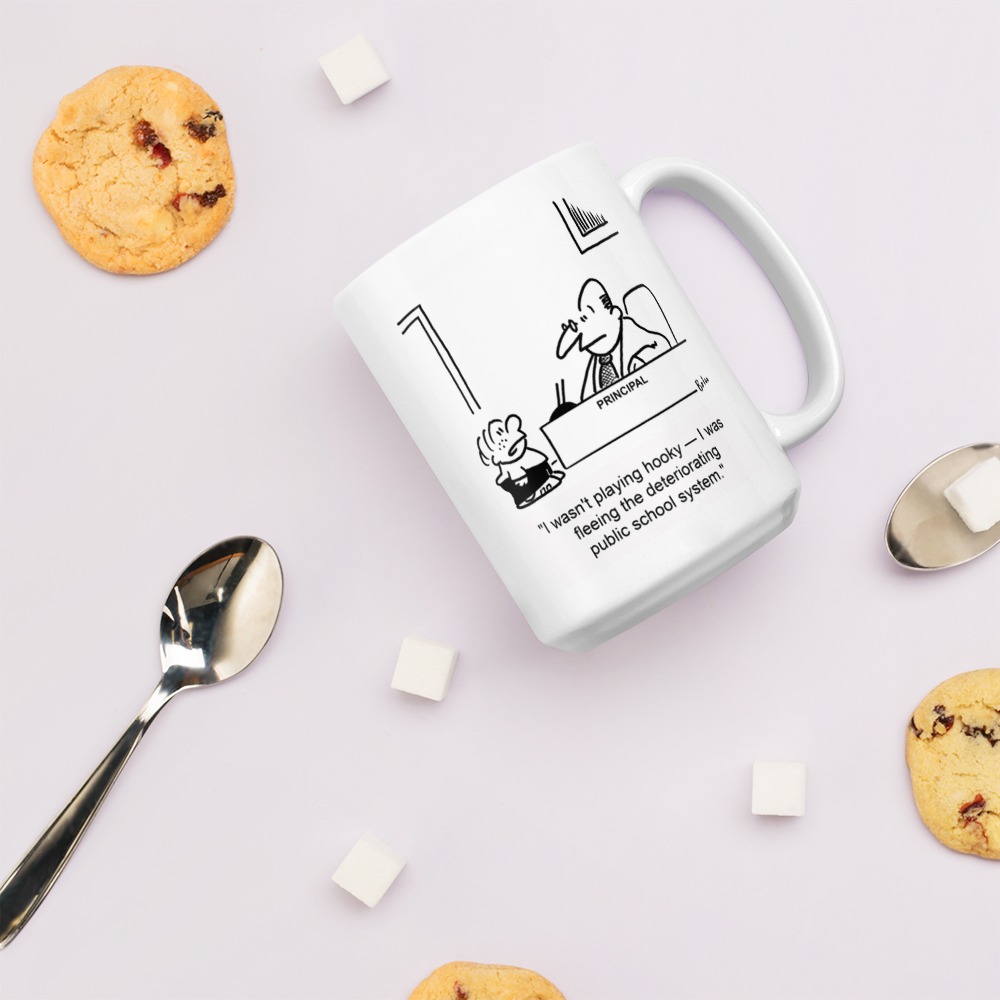 White Glossy Mug