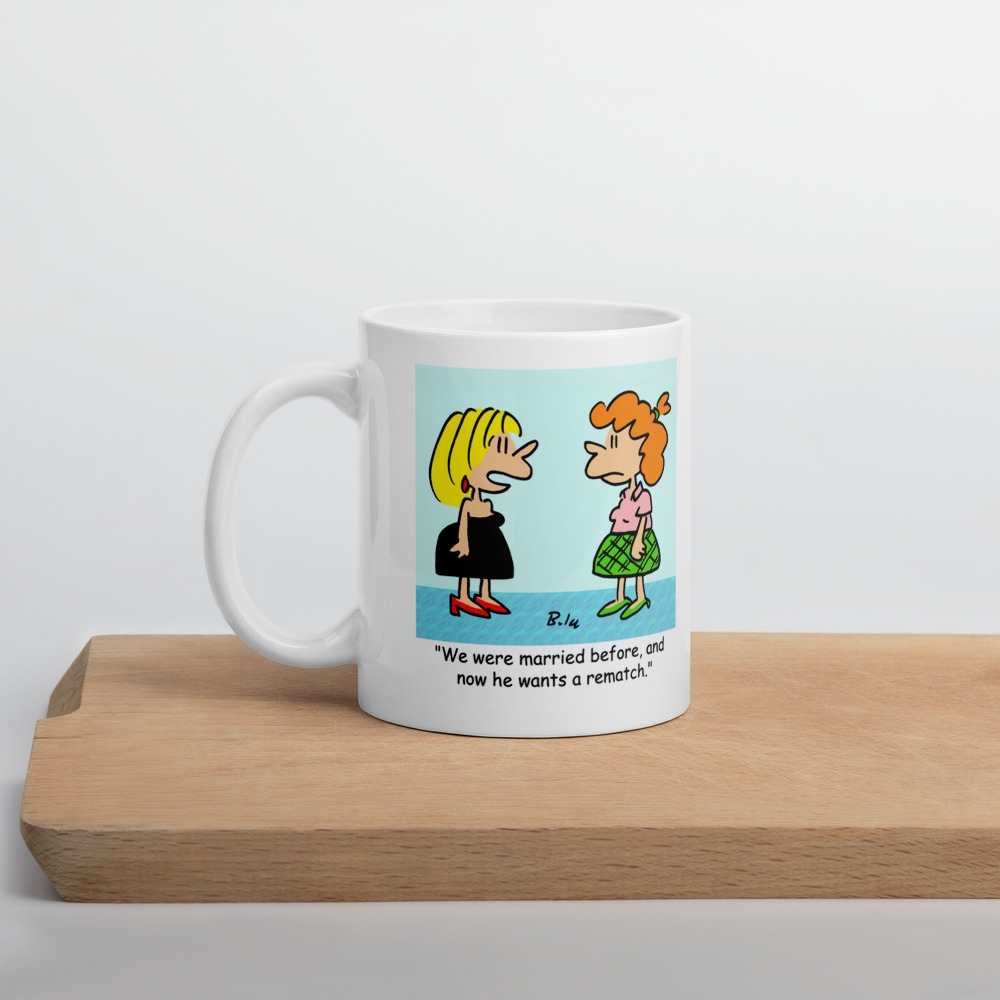 White Glossy Mug