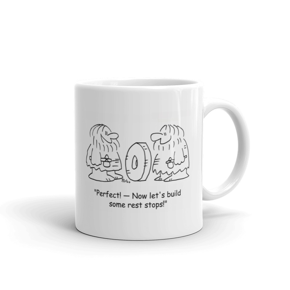 White Glossy Mug