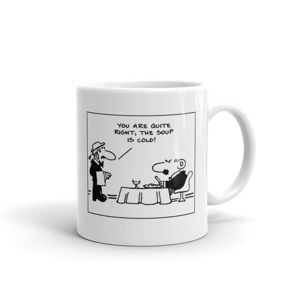 White Glossy Mug