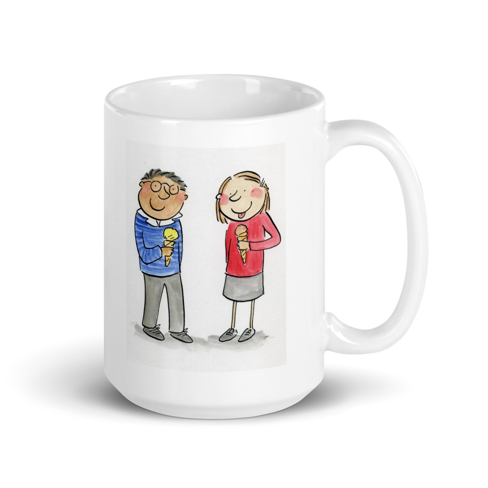 White Glossy Mug