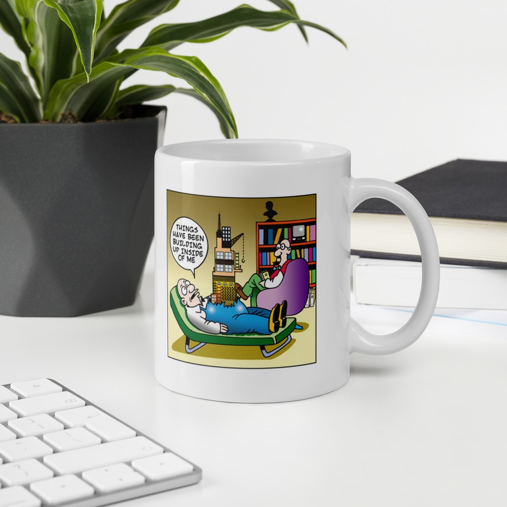 White Glossy Mug