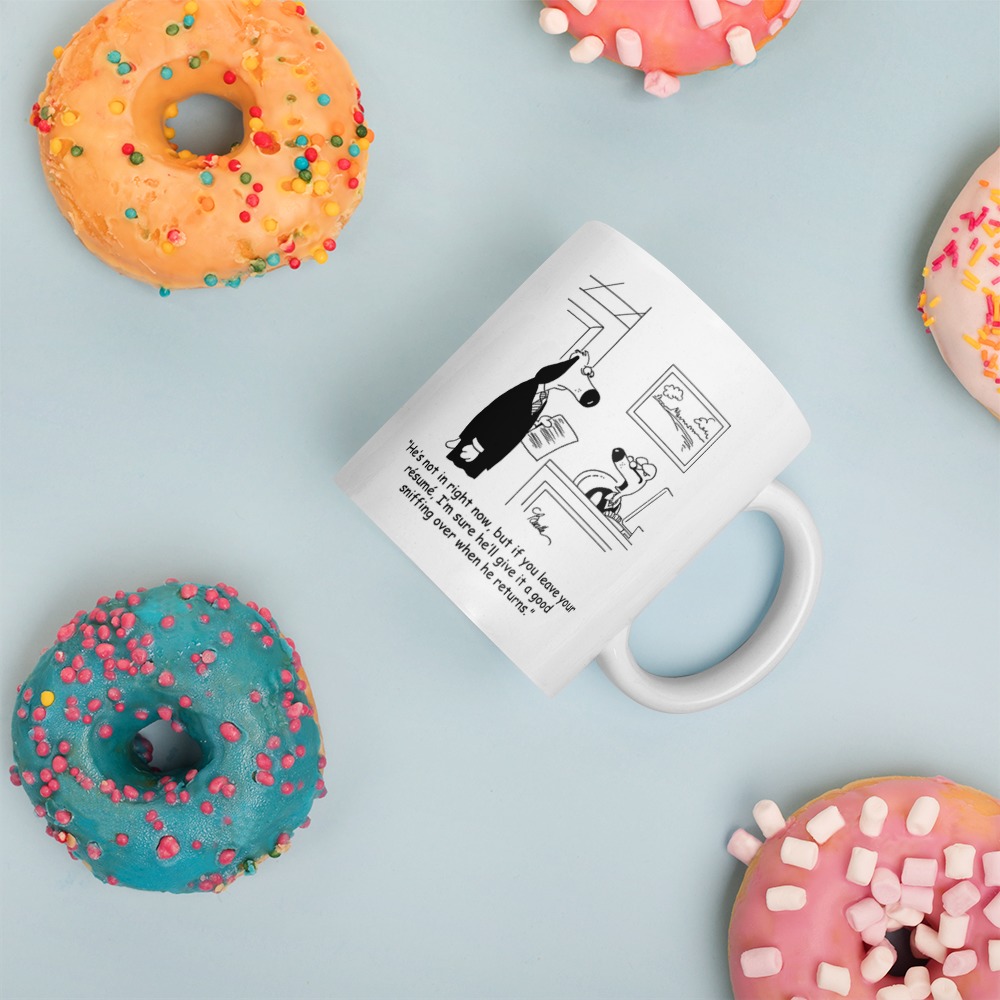 White Glossy Mug