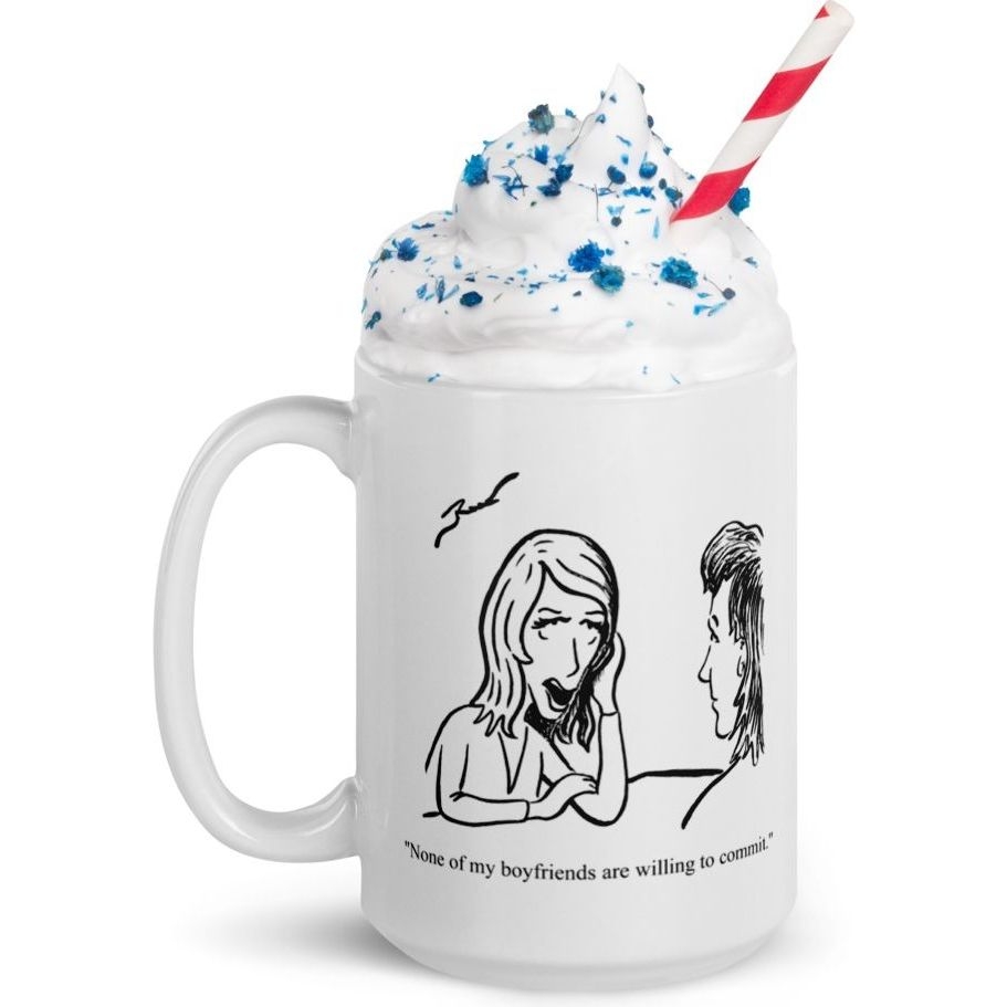 White Glossy Mug