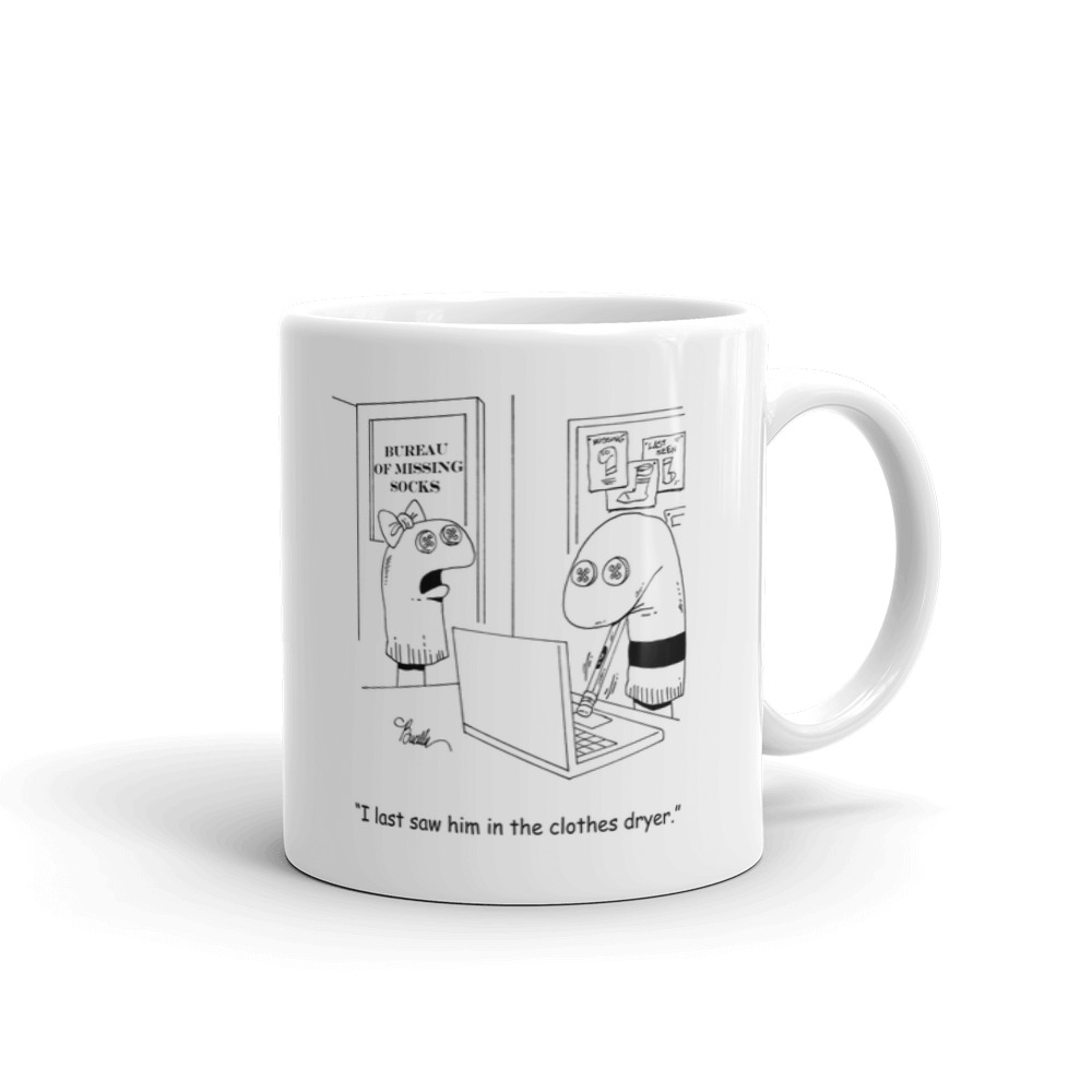 White Glossy Mug