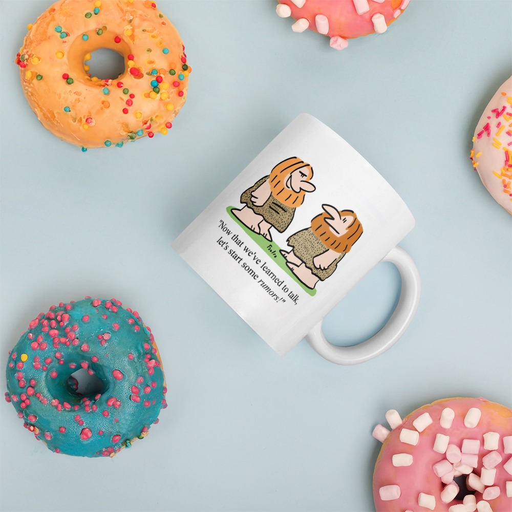 White Glossy Mug