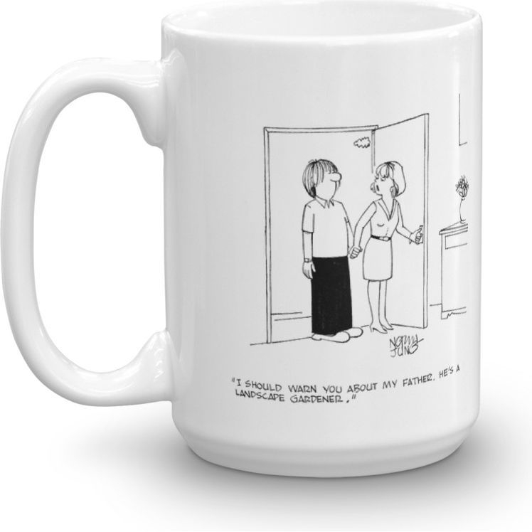 White Glossy Mug