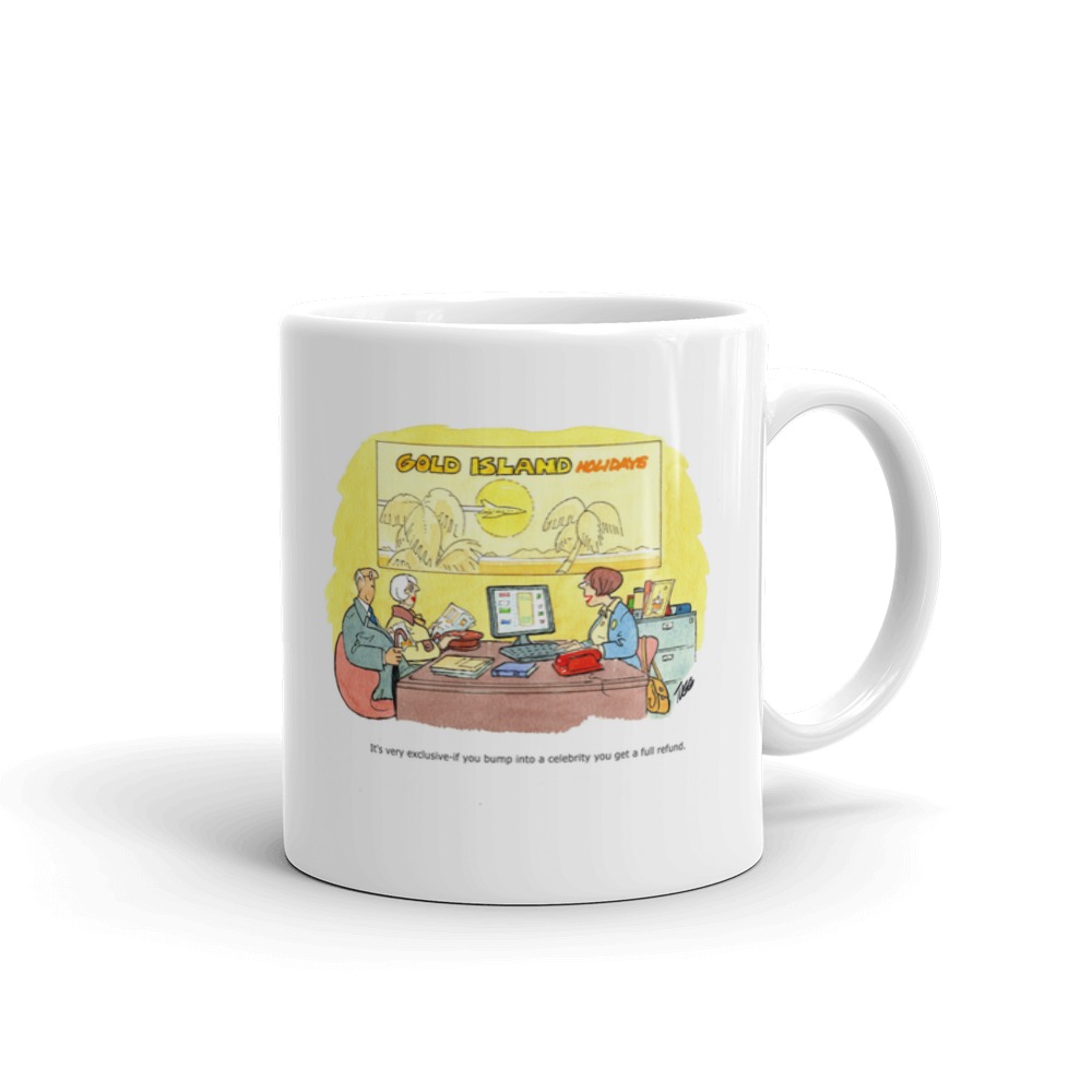White Glossy Mug