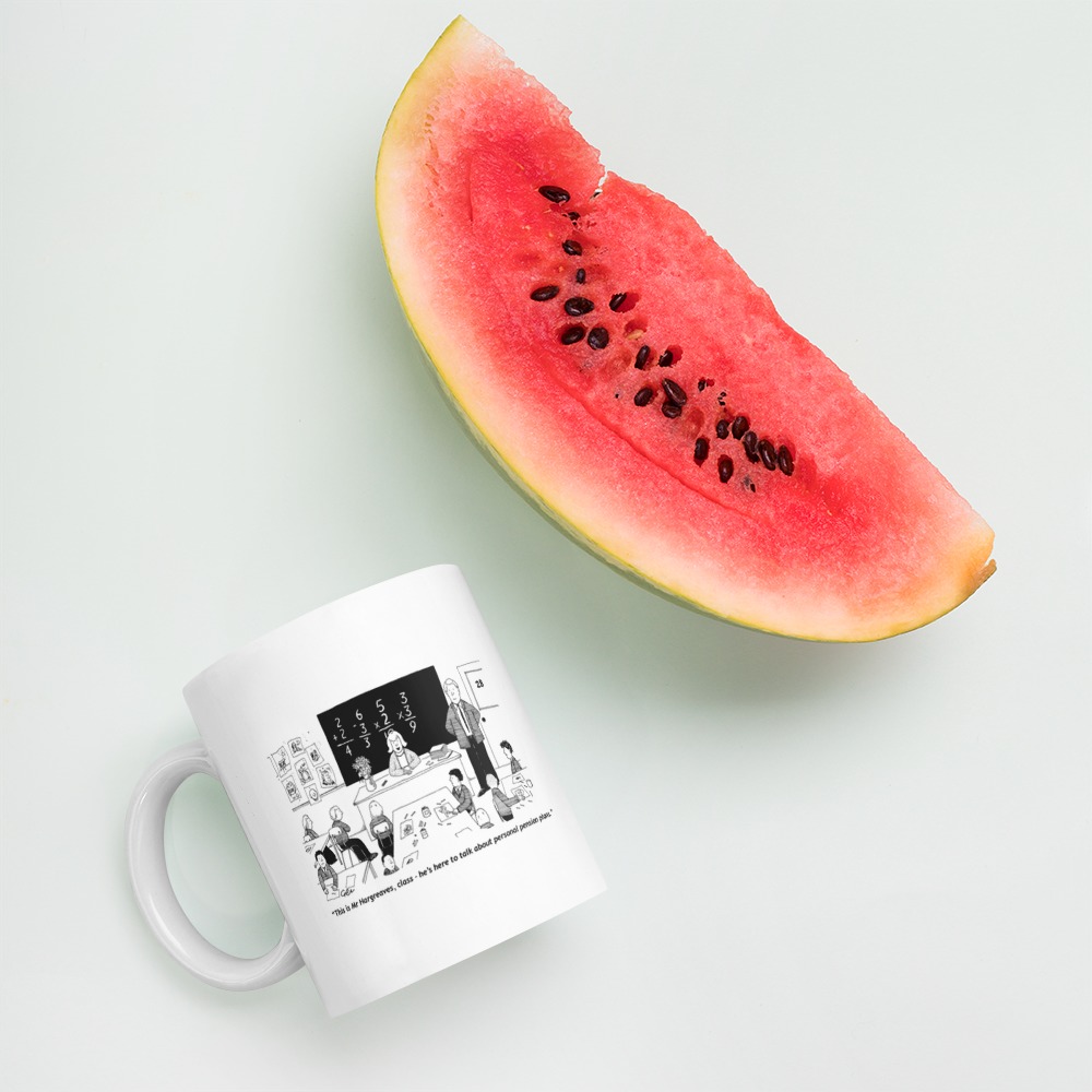 White Glossy Mug