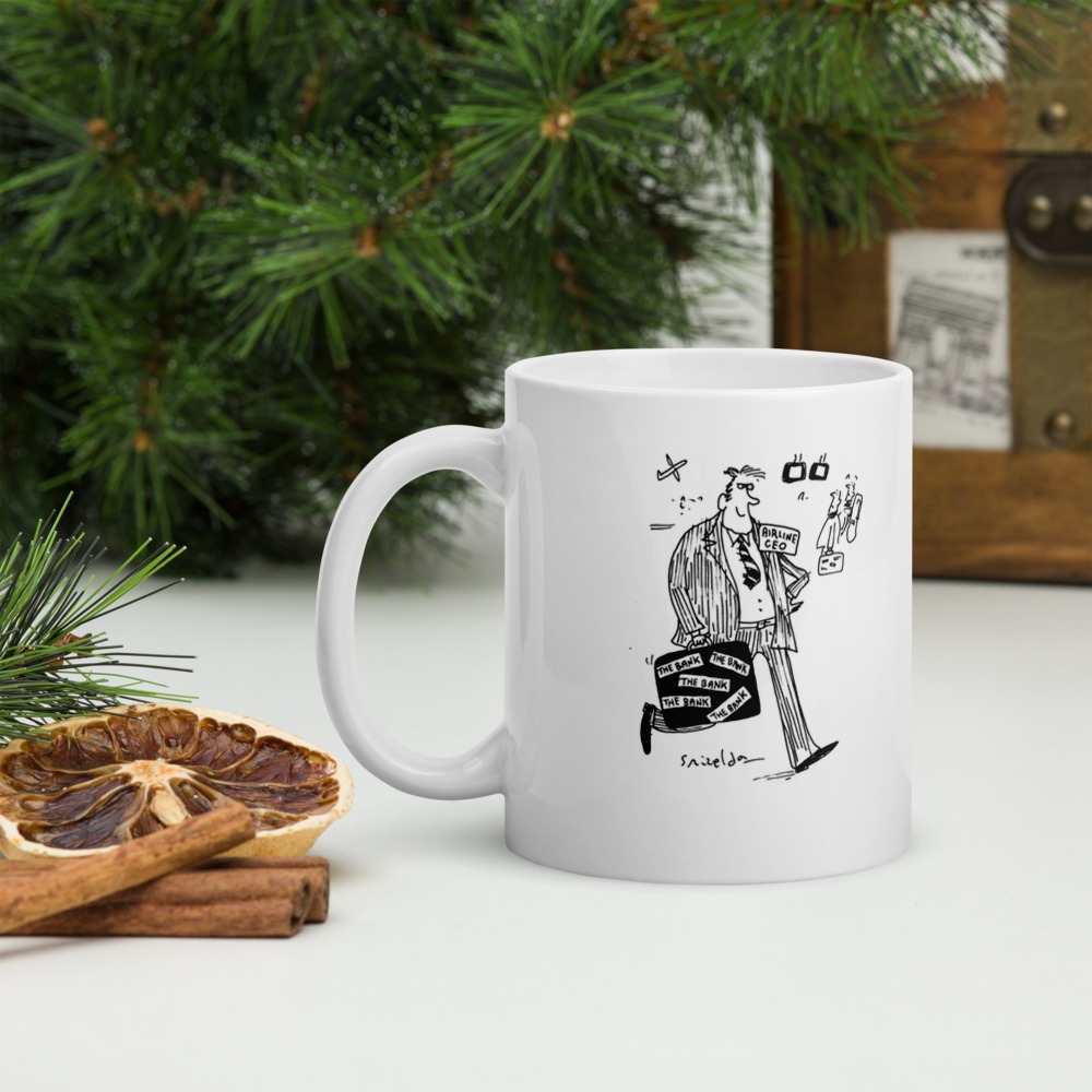 White Glossy Mug